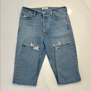 Agolde 90s Pinch Waist High Rise Jeans, size 28